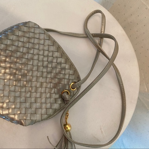 J. G. HOOK Silver weaved cross purse - Picture 3 of 9